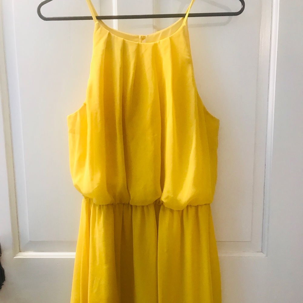 Women’s Large Yellow Dress